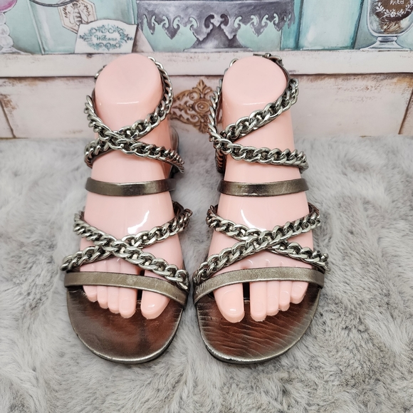 Camilla Skovgaard metal chain wrap around sandals - Picture 3 of 15